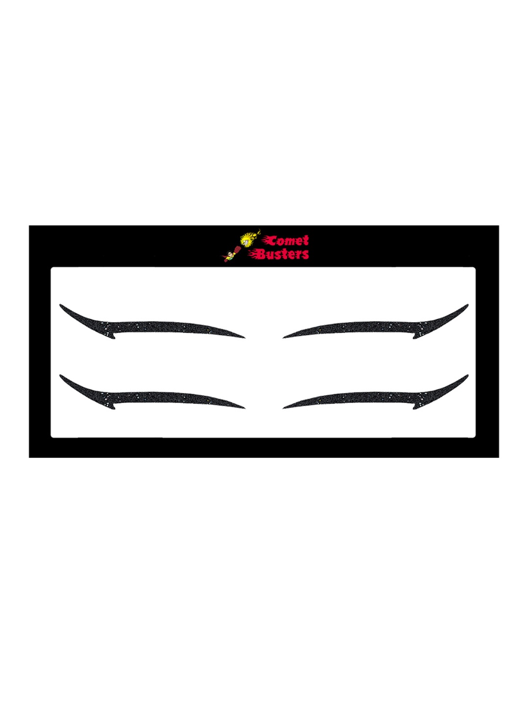 

Comet Busters Glitter Eyeliner Stickers, Black