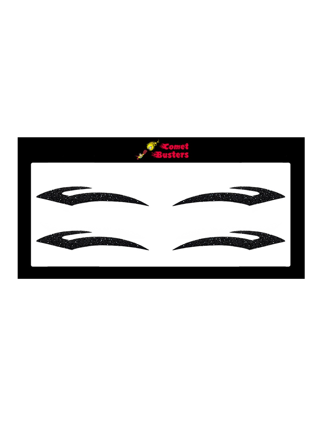 

Comet Busters Glitter Eyeliner Stickers, Black