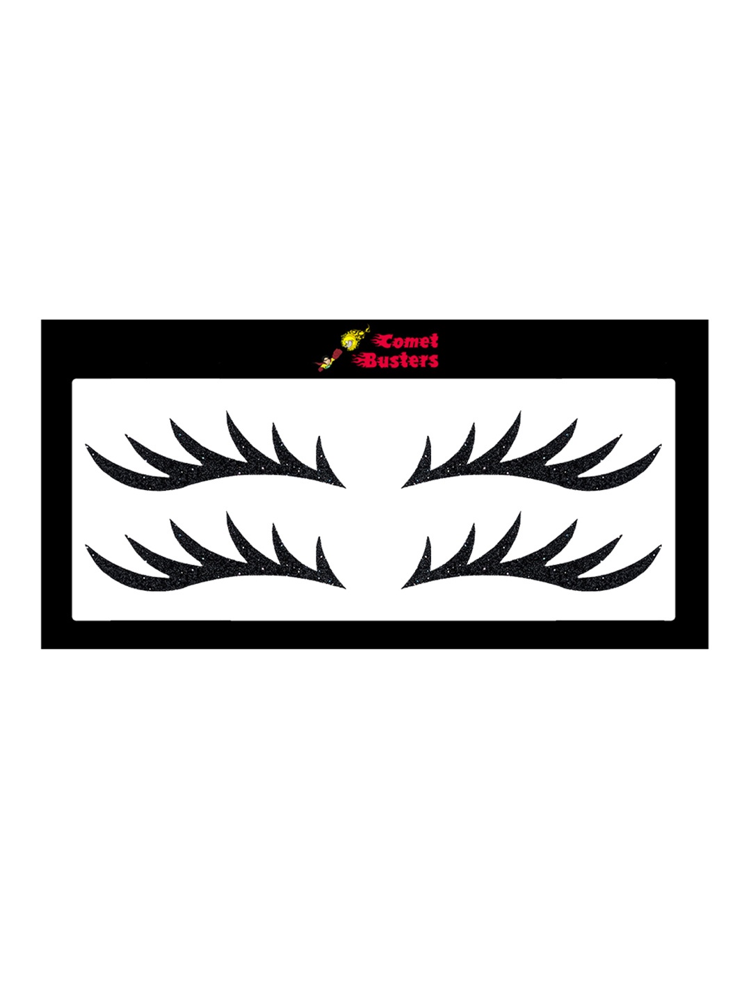 

Comet Busters Glitter Eyeliner Stickers, Black