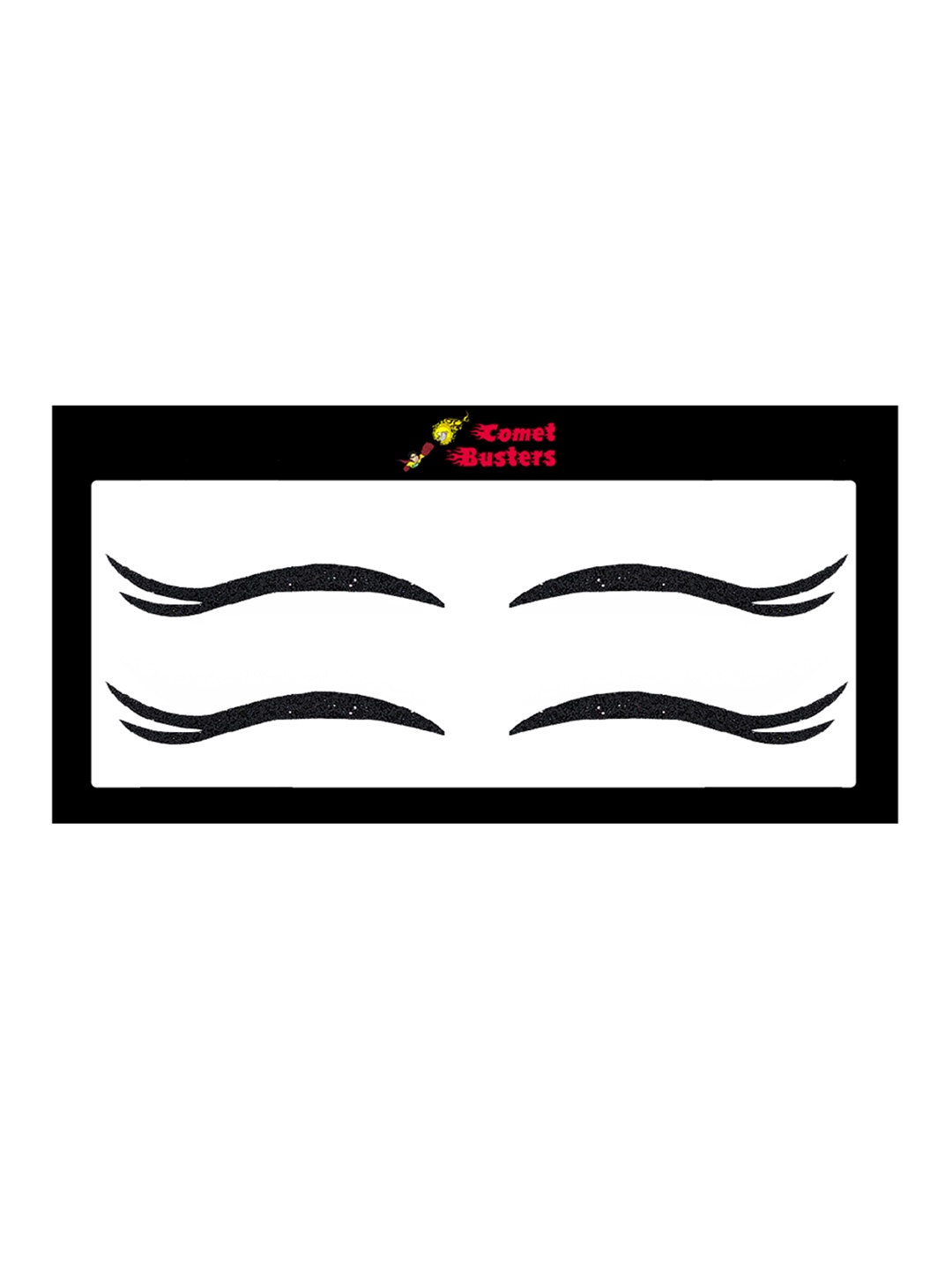 

Comet Busters Glitter Eyeliner Stickers, Black