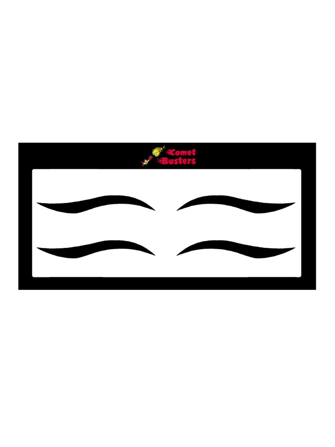 

Comet Busters Matte Eyeliner Stickers, Black