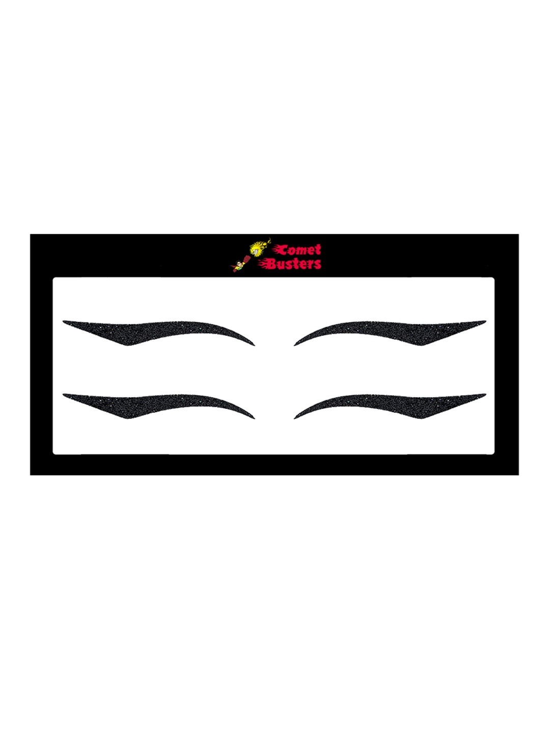 

Comet Busters Glitter Eyeliner Stickers, Black