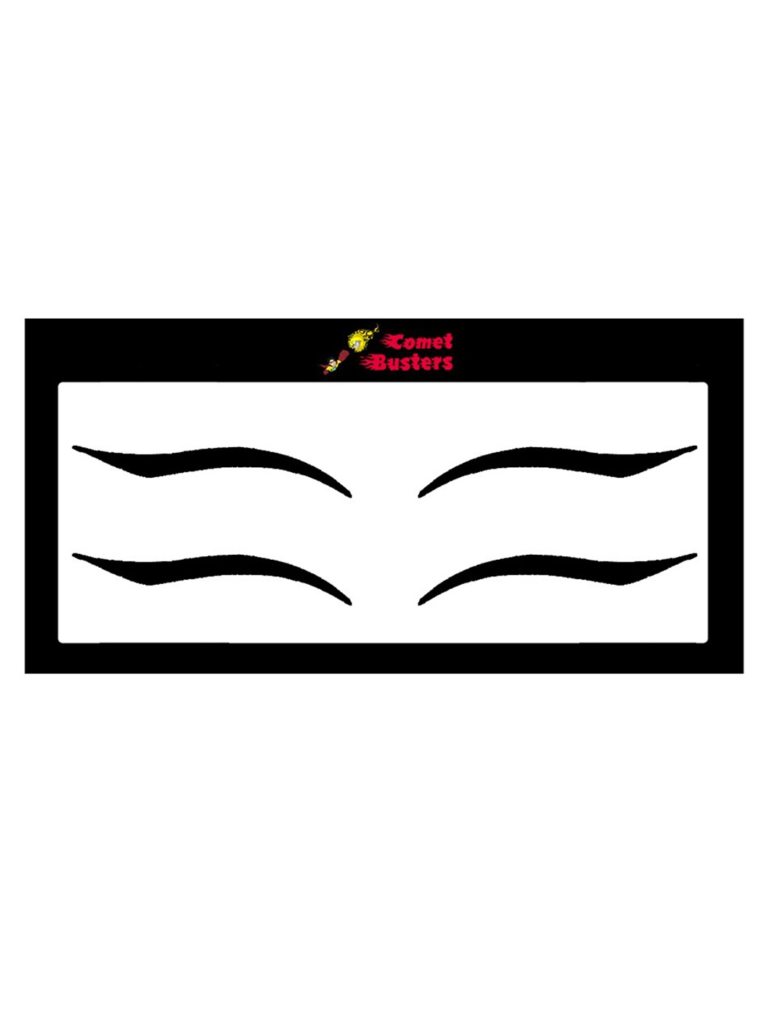 

Comet Busters Matte Eyeliner Stickers, Black