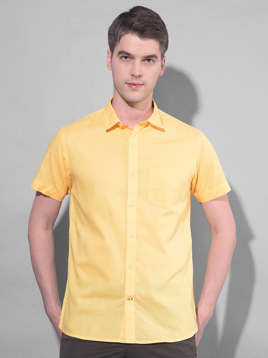 

Canary London Smart Slim Fit Casual Shirt, Yellow