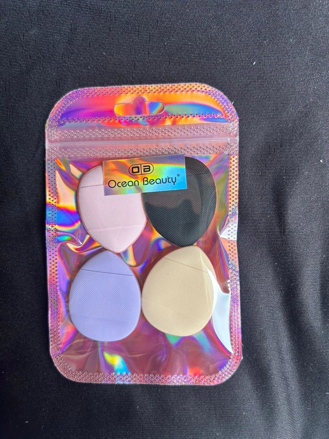

CHRONEX 4Pcs Mini Makeup Puff Suitable For Foundation Concealer Eye Shadow, Assorted