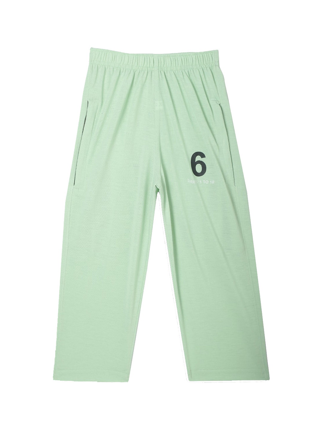

MACK JONNEY Kids Kids Mid Rise Track Pants, Green