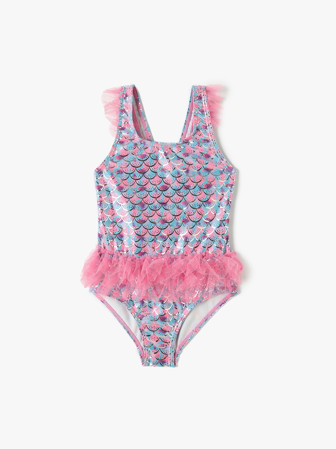 

Koton Girls Printed Body Suit, Pink