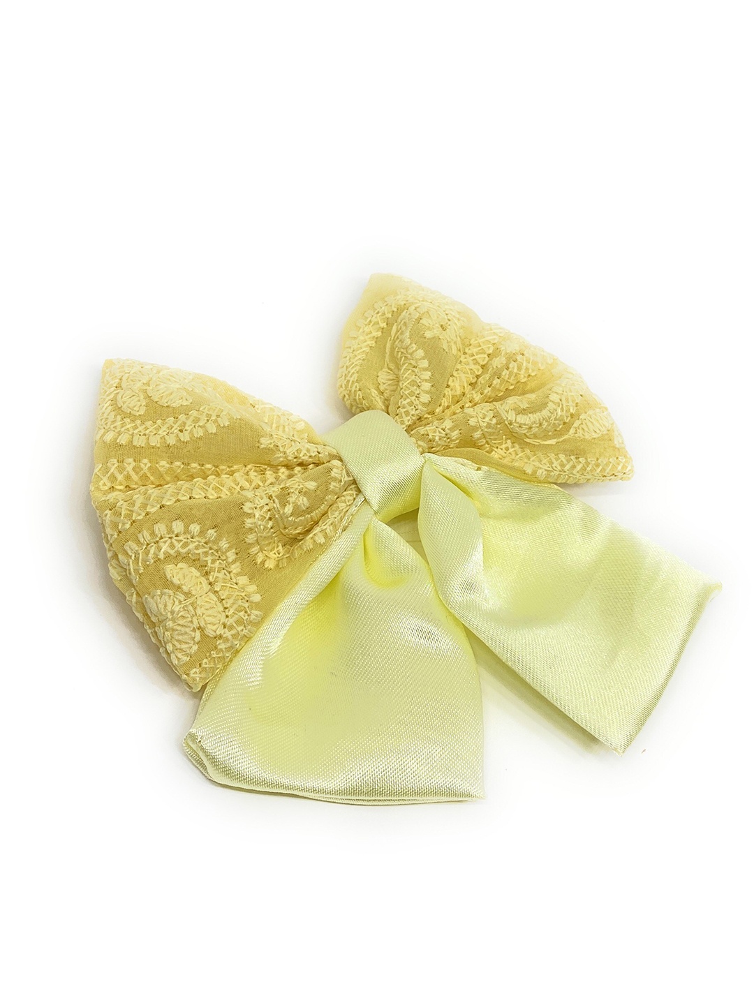 

BAESD Girls Bow Alligator Hair Clip, Yellow