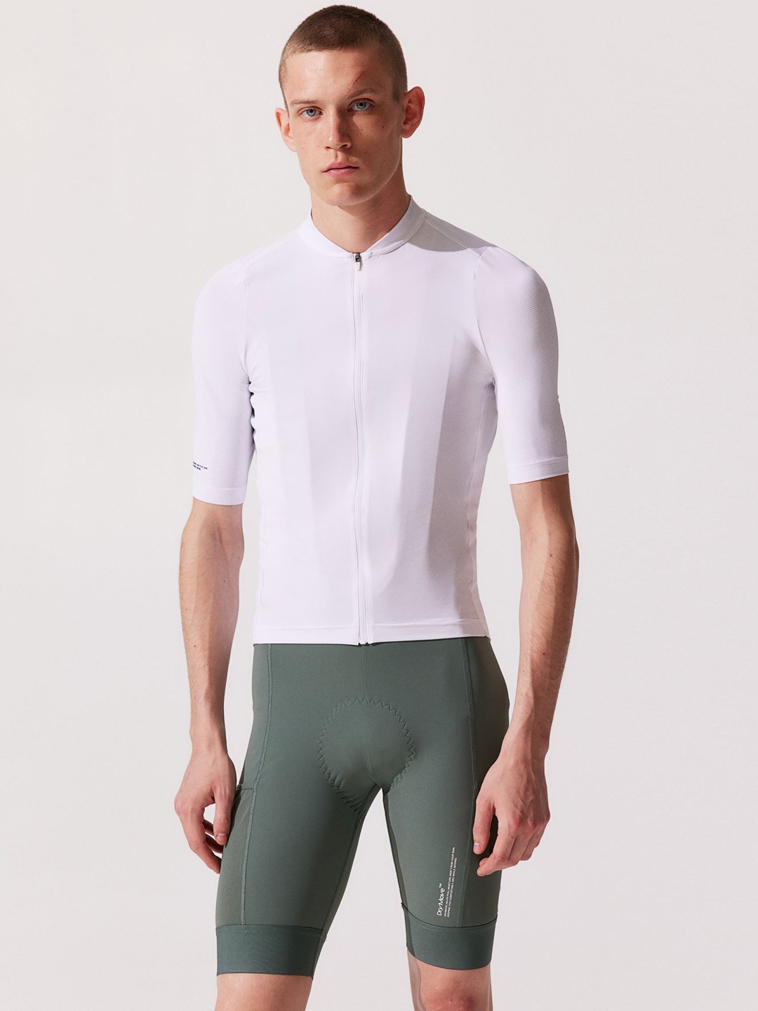 

H&M Men DryMove Cycling Bib Shorts, Olive