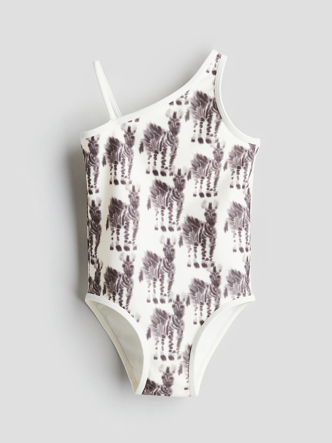 

H&M Girls Patterned Swimsuit, White