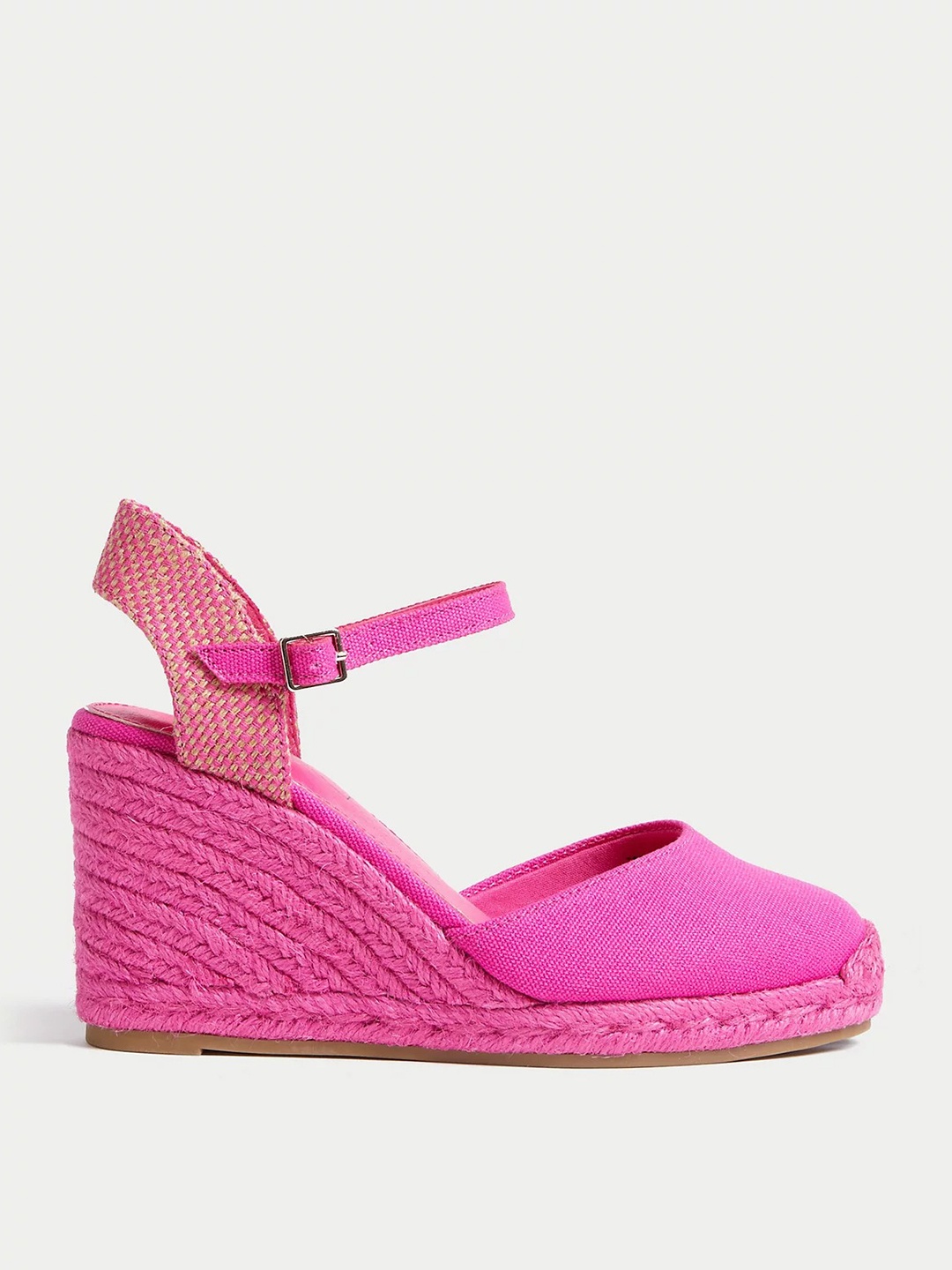 

Marks & Spencer Open Toe Wedge Heels, Pink