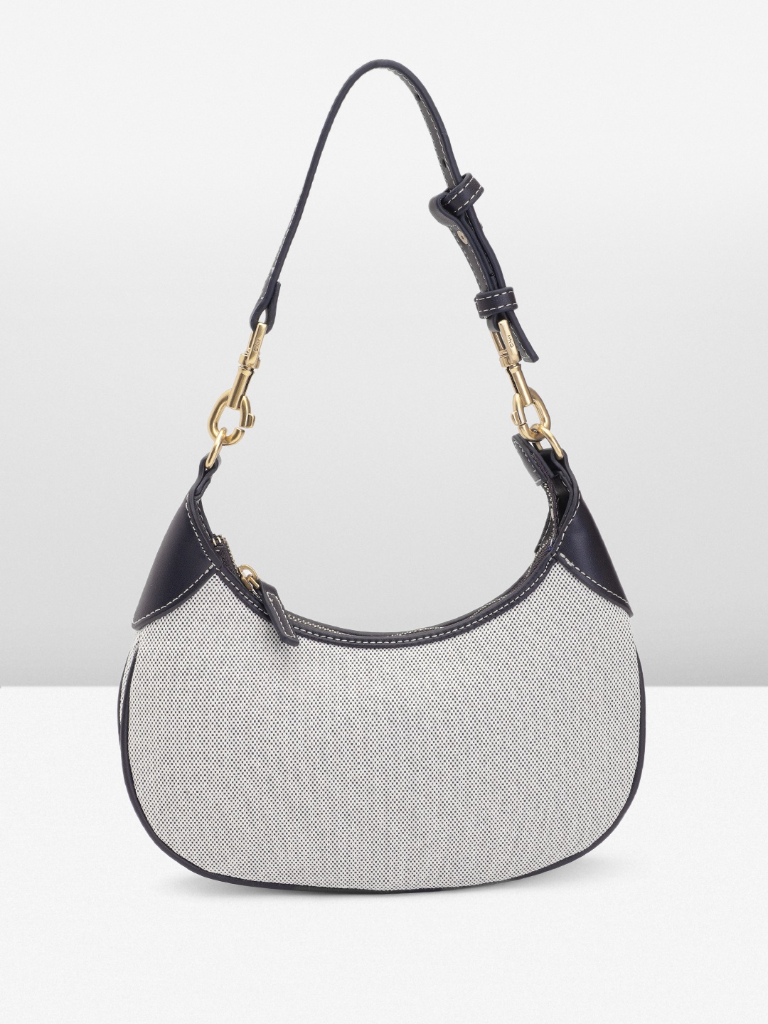 

MANGO Handheld Bag with Detachable Strap, White