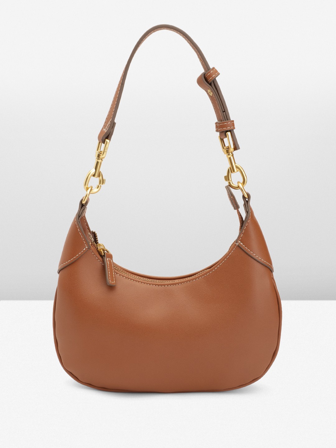 

MANGO PU Handheld Bag with Detachable Strap, Na