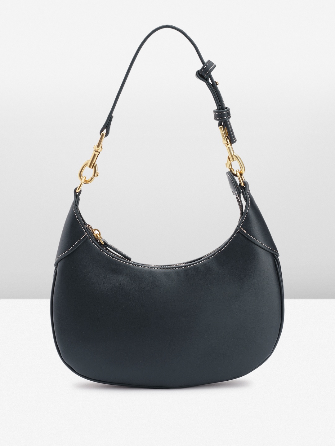 

MANGO Baguette Shoulder Bag, Black