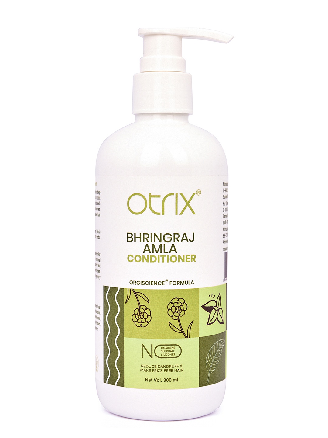 

Otrix Organic Bhringraj & Amla Hair Conditioner - 300 ml, White