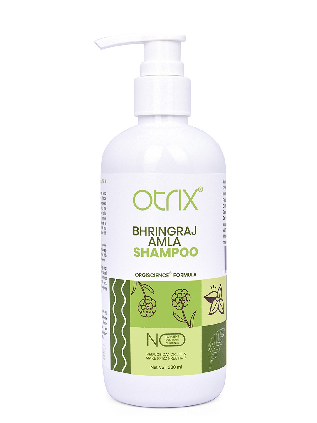

Otrix Bhringraj Amla Shampoo - 300 ml, White