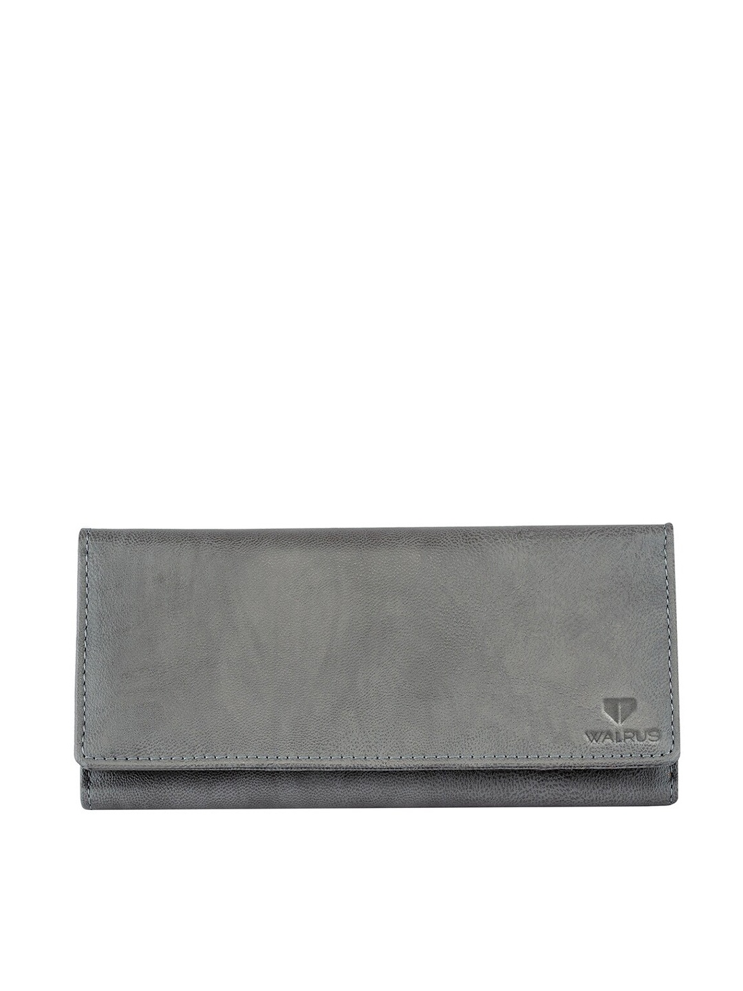 

Walrus Women Vegan Leather Envelope, Grey