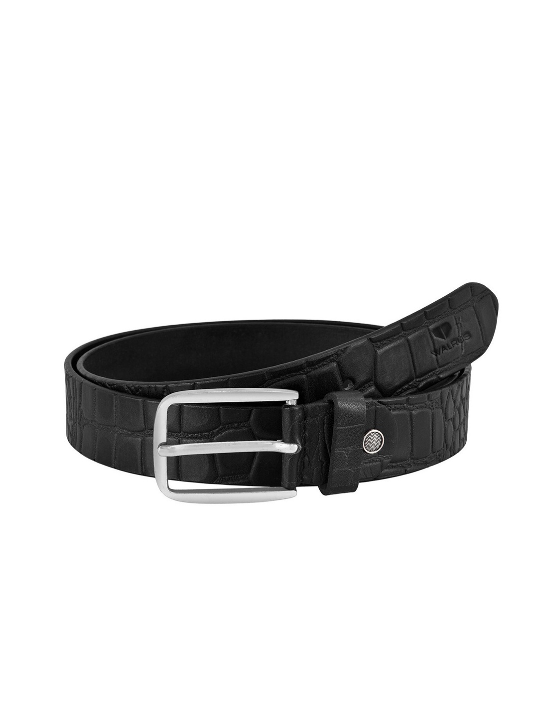 

Walrus Men Textured Genuine Leather Belt, Black