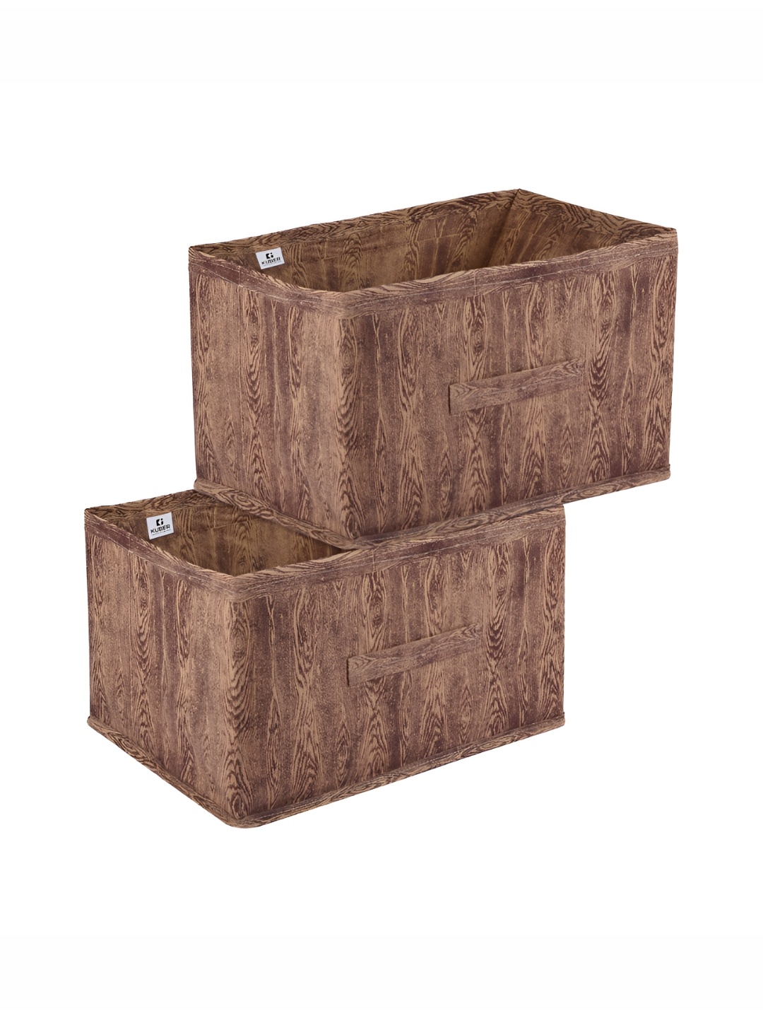 

Kuber Industries Brown 2 Pieces Drawer Organiser