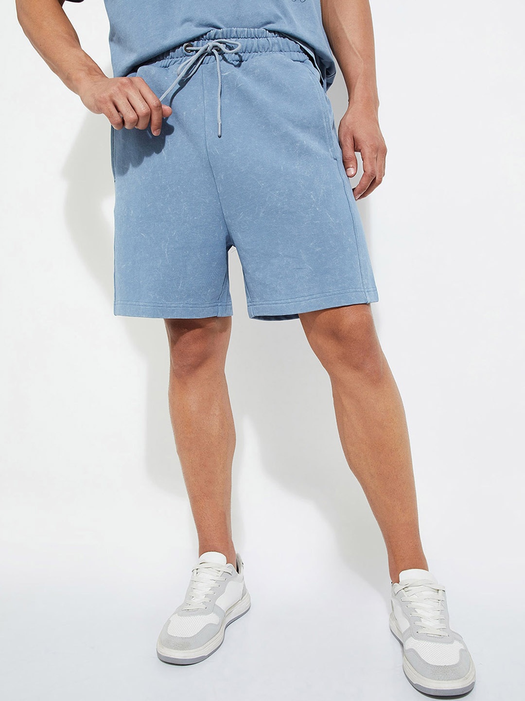 

max URB_N Men Solid Athleisure Shorts, Blue