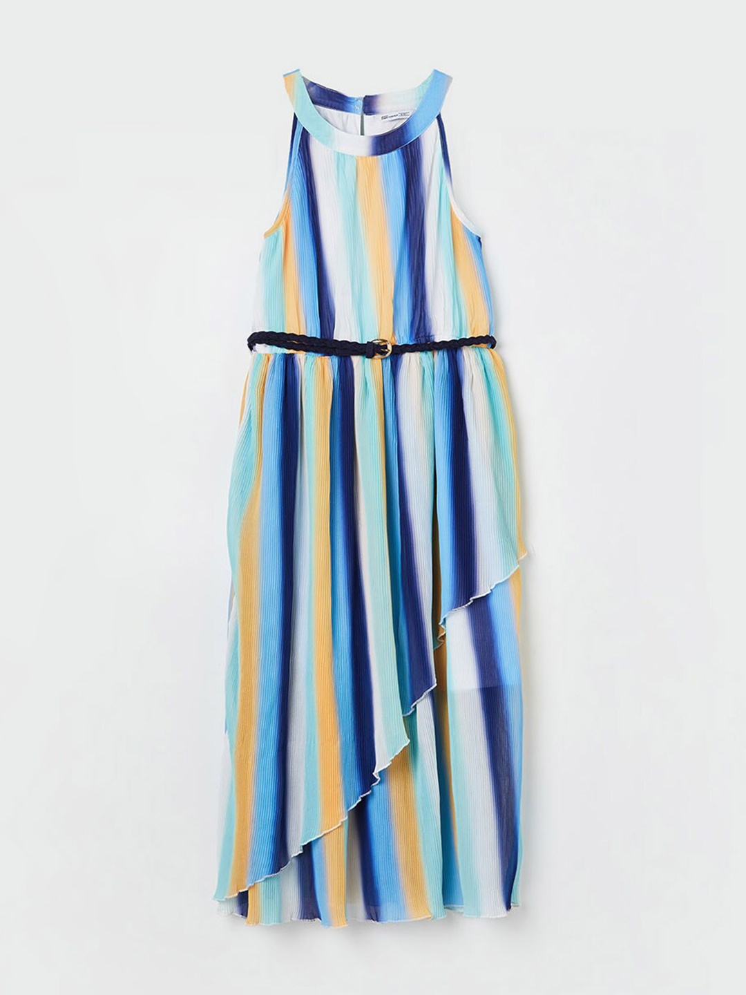 

Fame Forever by Lifestyle Girls Striped Maxi Dress, Blue