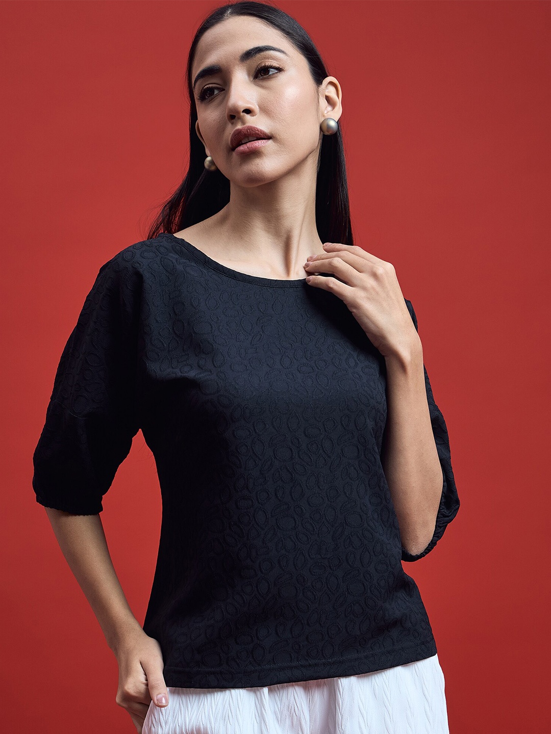 

all about you Top, Black