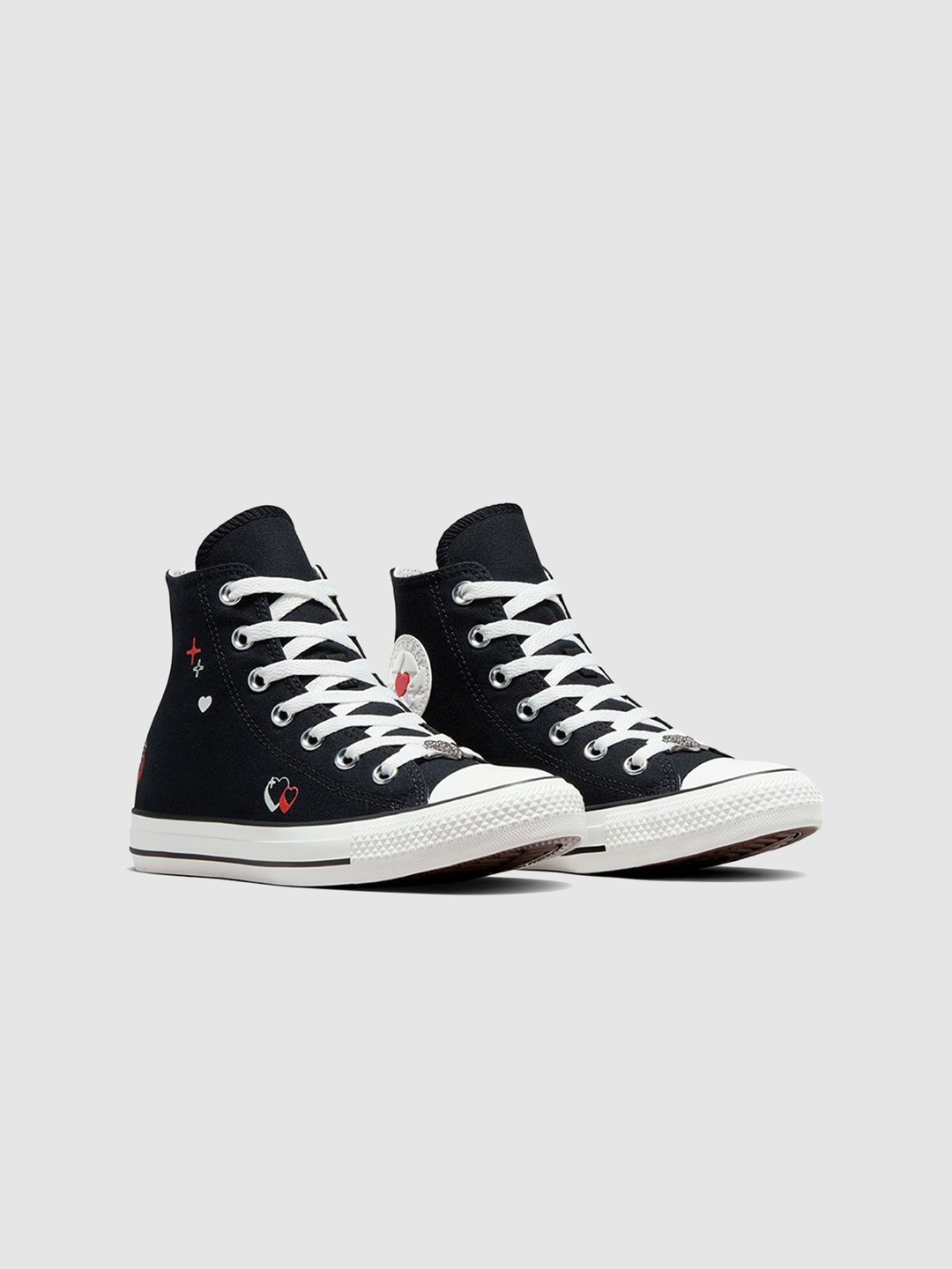 

Converse Women Chuck Taylor All Star Y2K Heart High Top Sneakers, Black