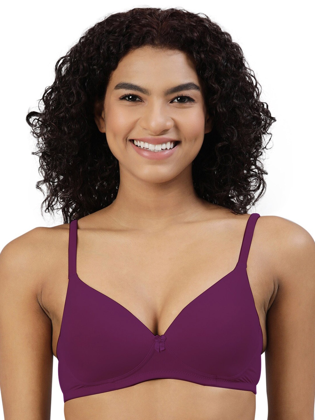 

BLOSSOM Lightly Padded Polyamide Bra_Featherlite, Purple