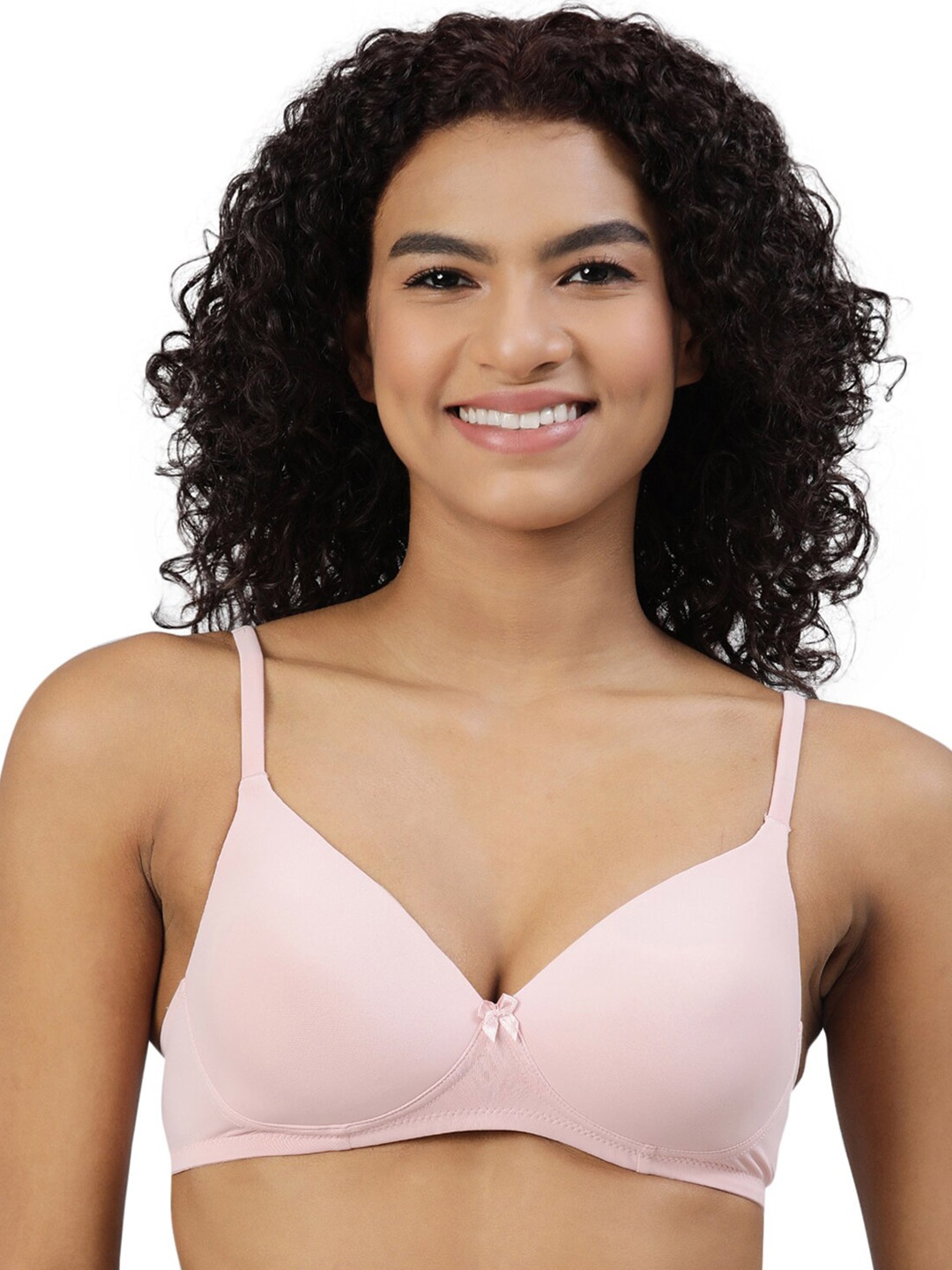 

BLOSSOM Lightly Padded Polyamide Bra_Featherlite, Pink