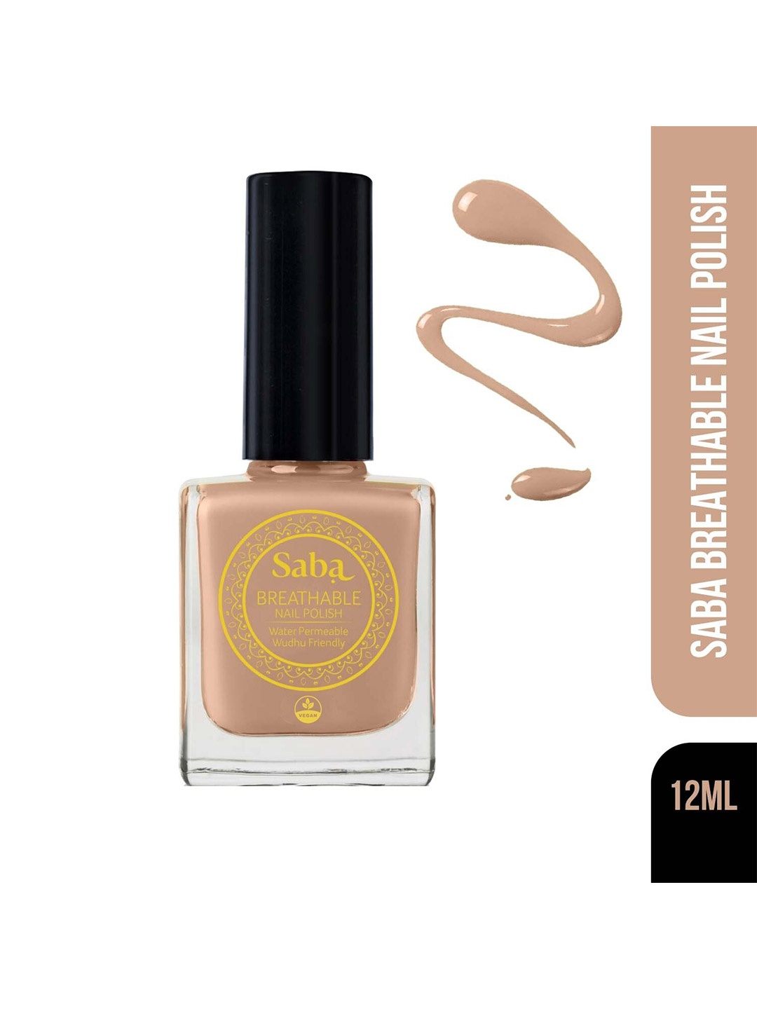 

Saba Breathable Nail Polish 12ml - Peach Play