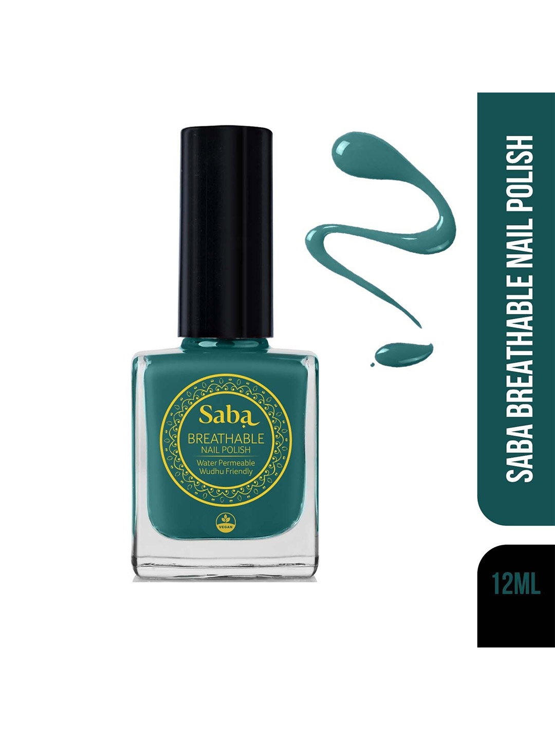 

Saba Breathable Nail Polish 12ml - Emerald Green