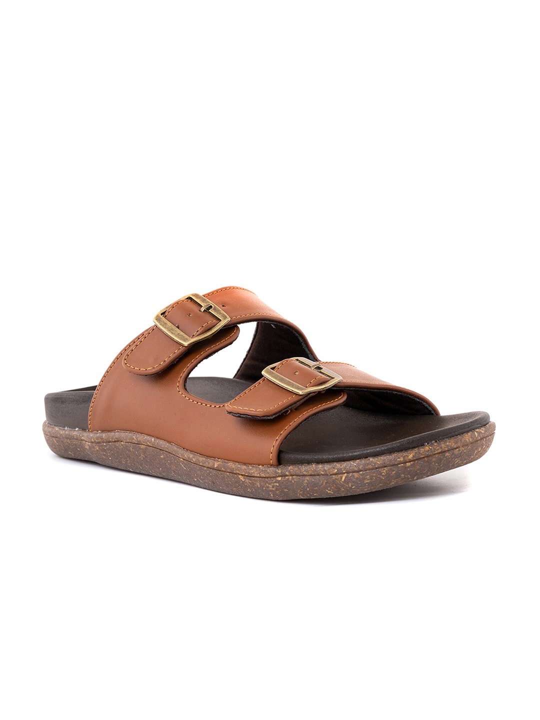 

Khadims Men Comfort Sandals, Brown