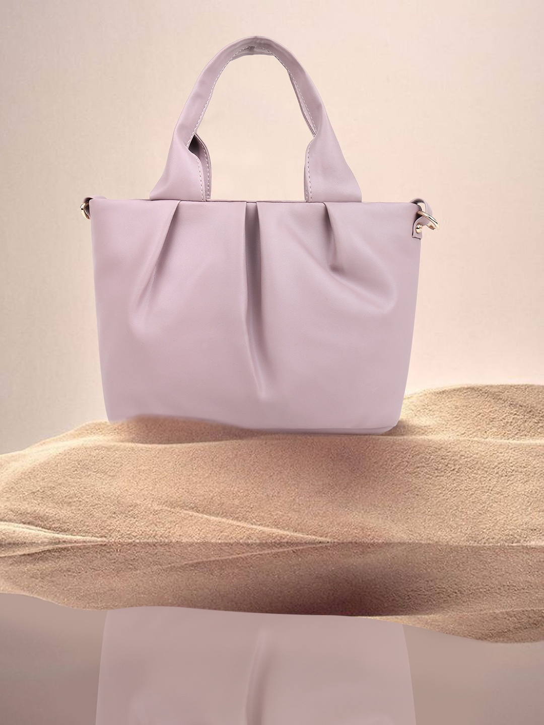 

OsaiZ Structured Handheld Bag, Lavender