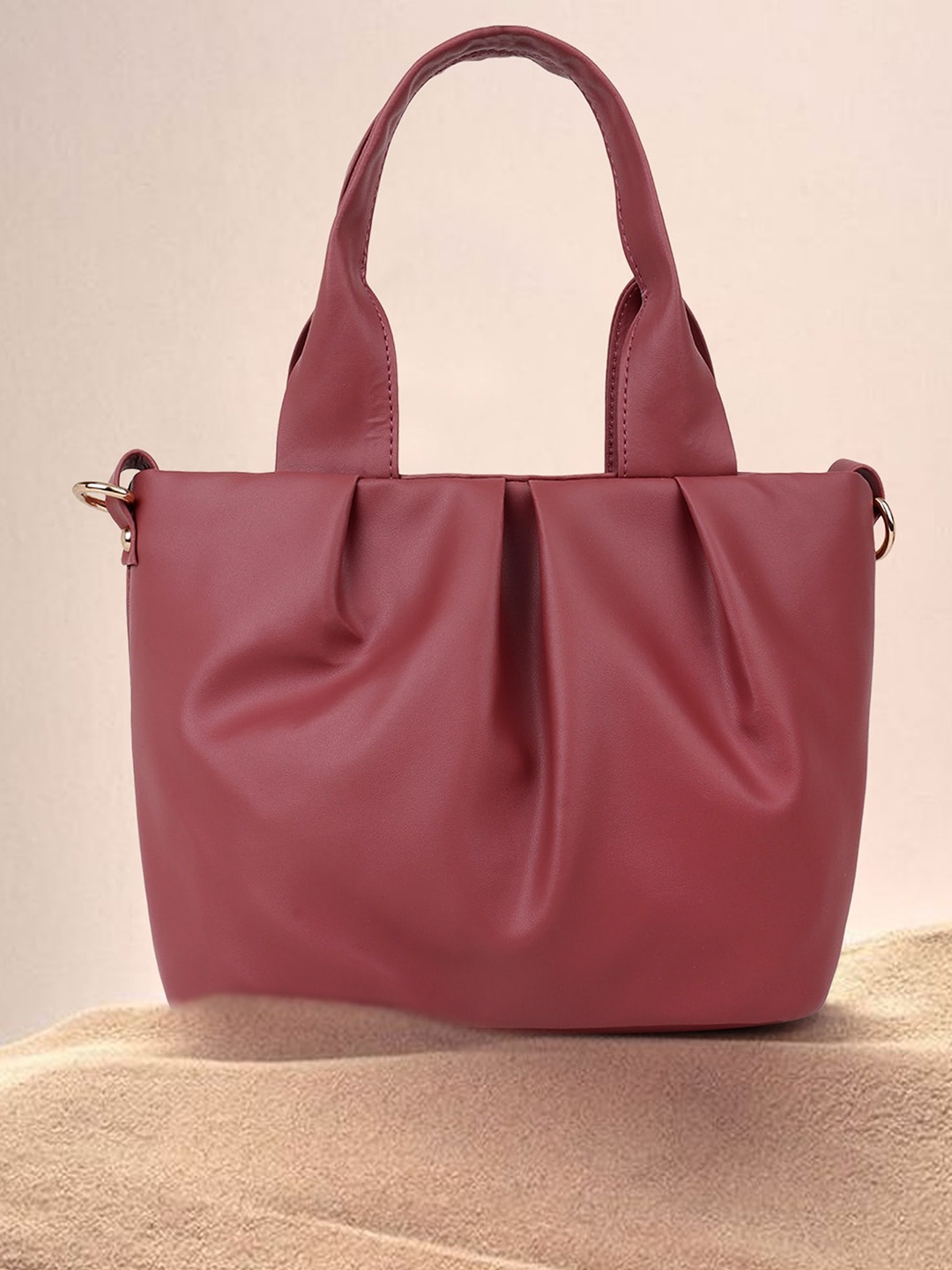 

OsaiZ Structured Handheld Bag, Magenta