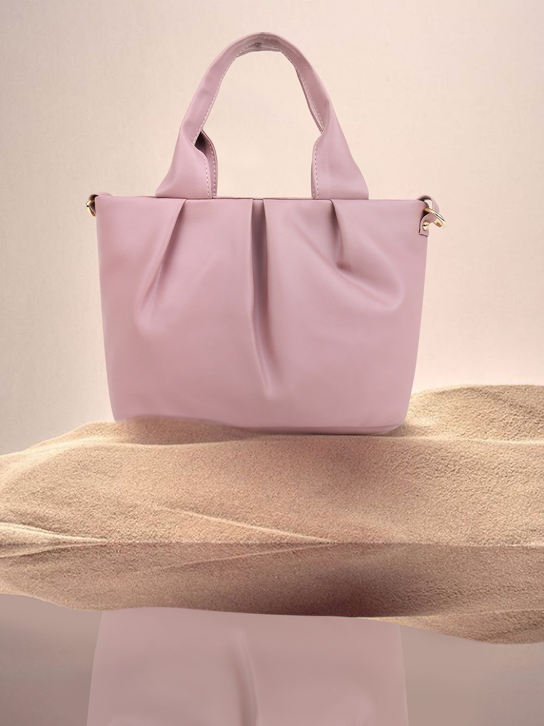OsaiZ Structured Shoulder Bag, Pink