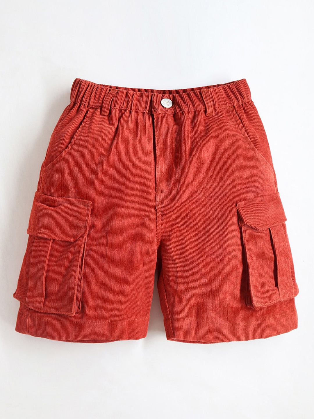

Cherry Crumble Boys Loose Fit Cargo Shorts, Orange