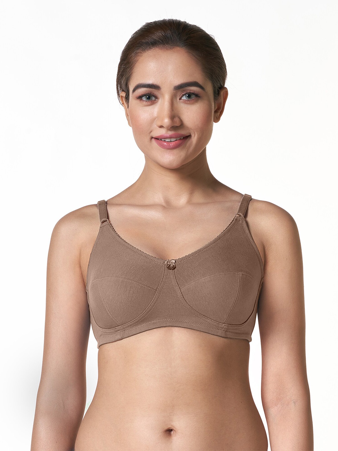 

BLOSSOM Full Coverage Bra All Day Comfort, Camel brown