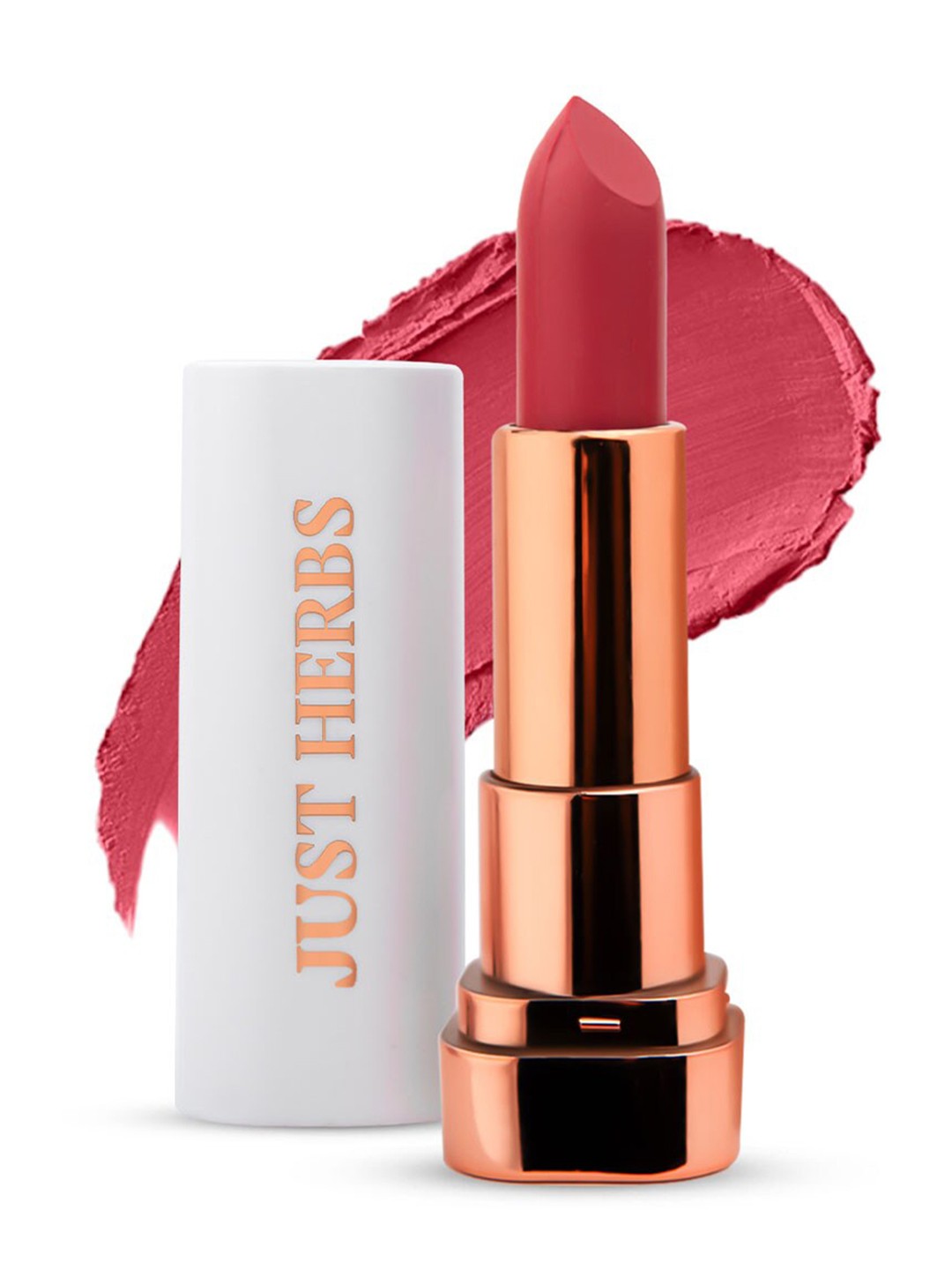 

Just Herbs Long Stay Relaxed Matte Lipstick - 4.2 ml - 15 Coral Fusion, Red