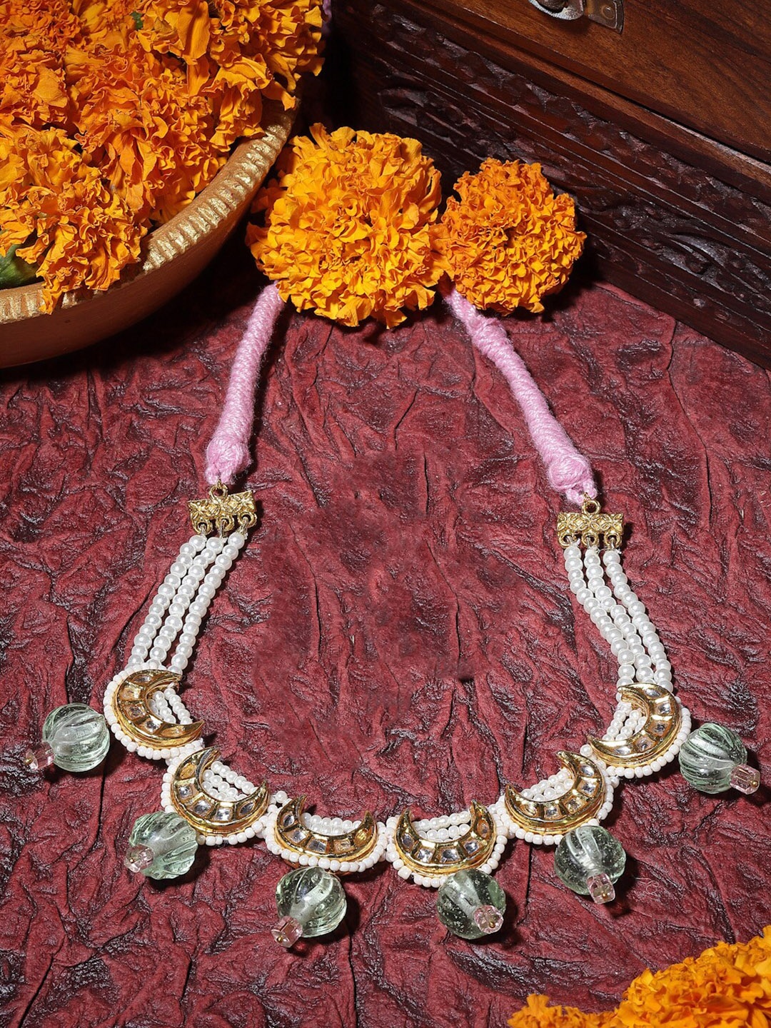 

DUGRISTYLE Gold-Plated Statement Necklace