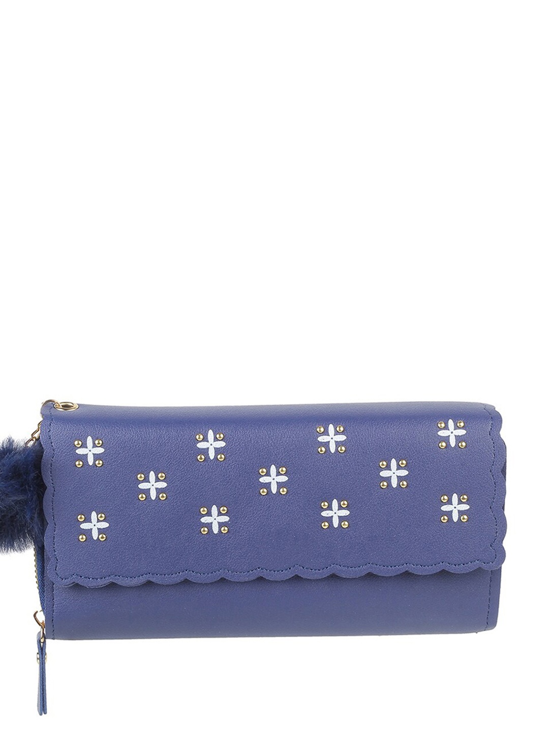 

WALKWAY by Metro Women Textured Envelope Wallet, Blue