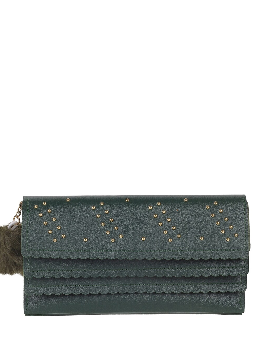 

WALKWAY by Metro Women Embellished Envelope, Green