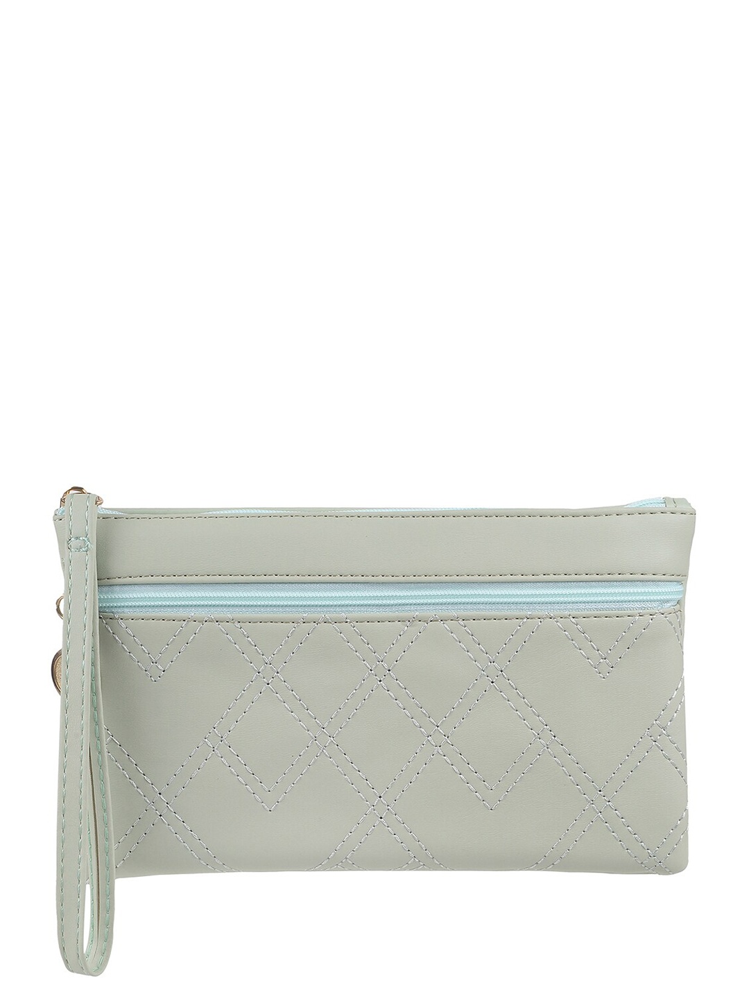 

WALKWAY by Metro Geometric Textured Purse Clutch, Green