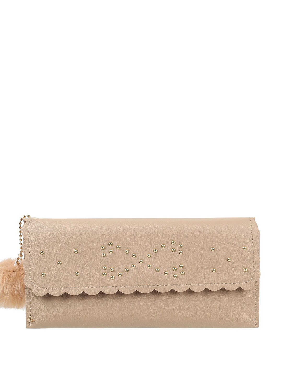 

WALKWAY by Metro Women Embellished Envelope Wallet, Beige