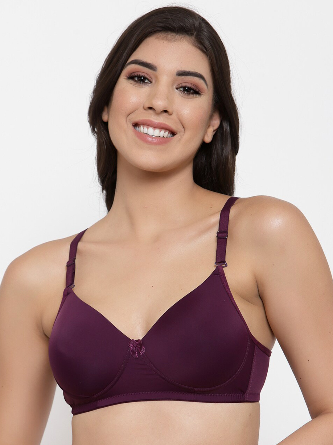 

SHYAM SONS FLAIR Full Coverage Lightly Padded Push-Up Bra With All Day Comfort, Purple