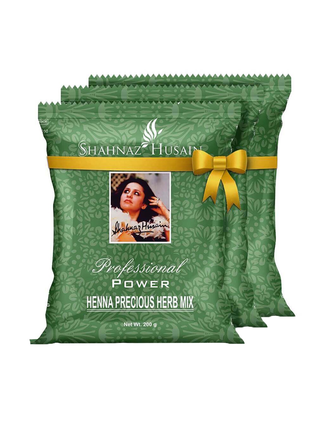 

Shahnaz Husain Set Of 3 Henna Precious Herb Mix -300gm Each, Na