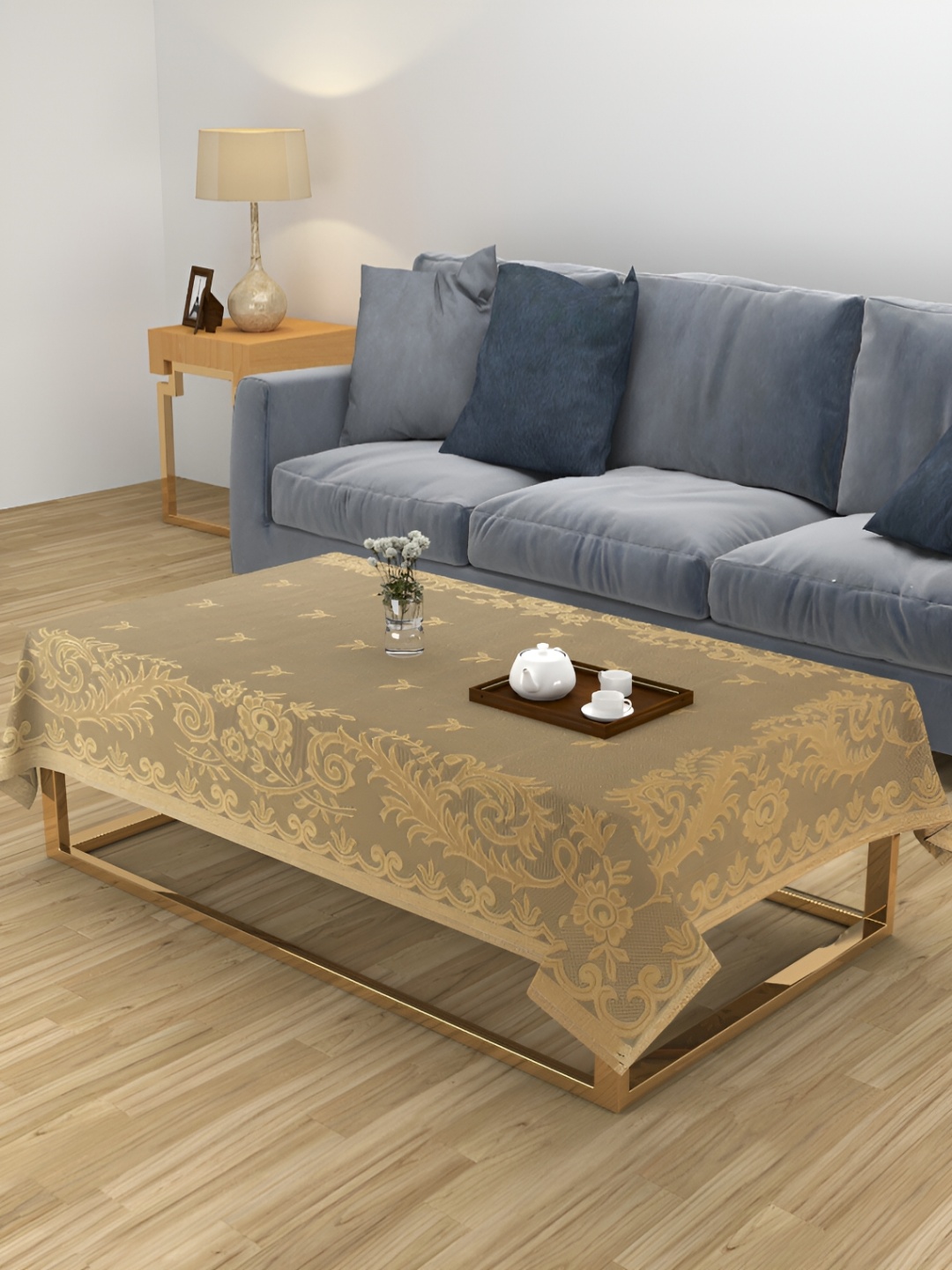 

ZESTURE Beige 6-Seater Table Cover