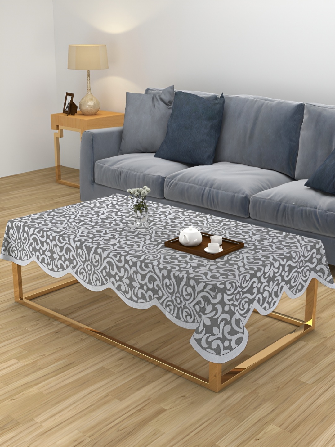 

ZESTURE Grey 6-Seater Table Cover