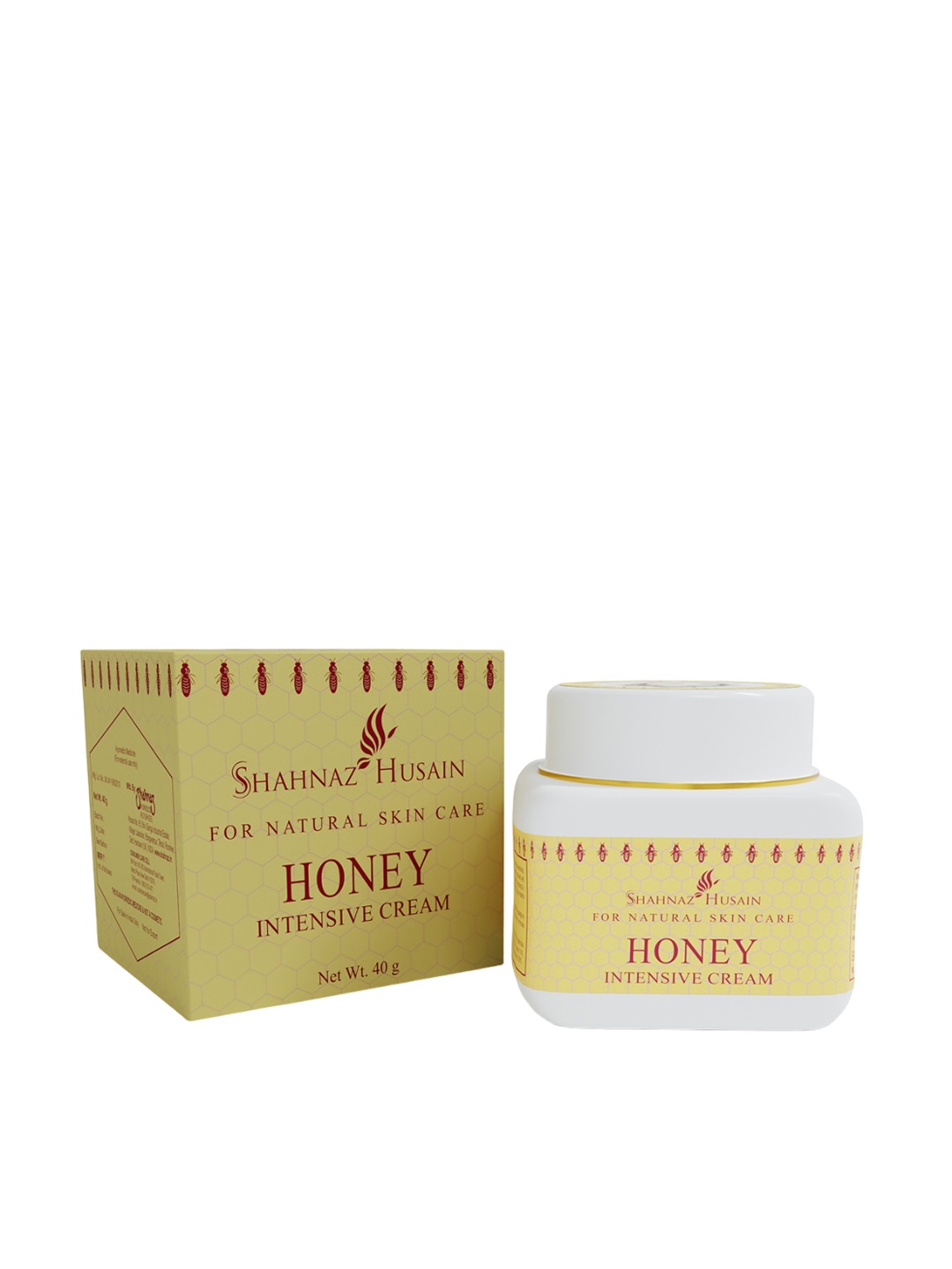 

Shahnaz Husain Honey Intensive Cream - 40 g, White