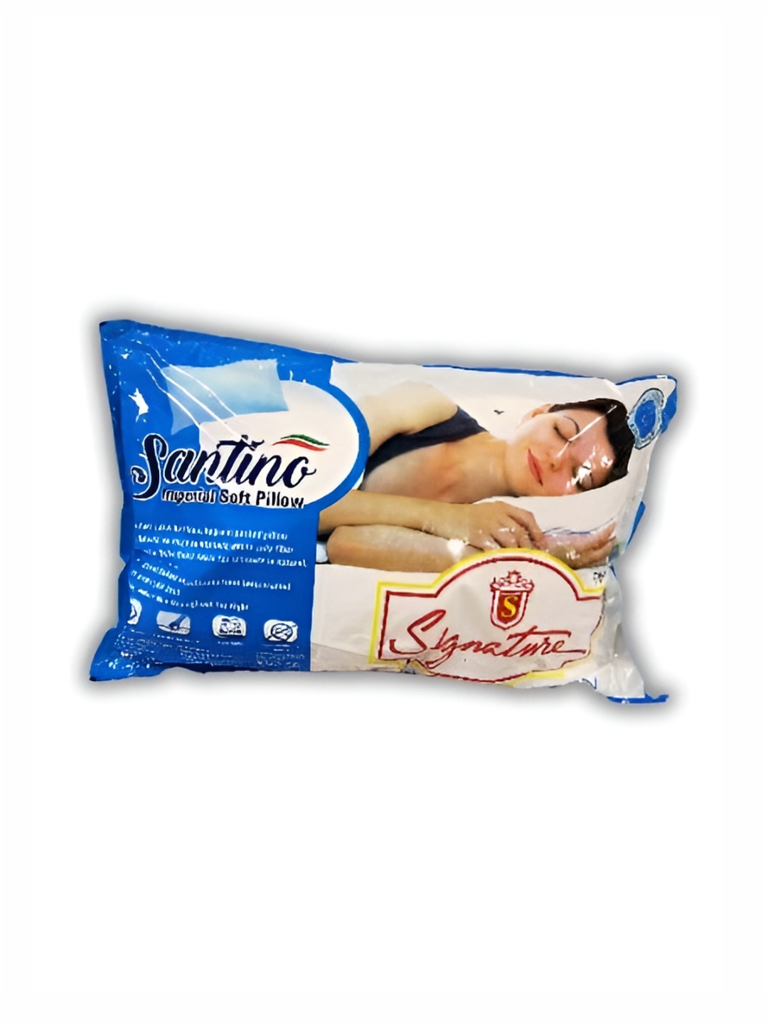 

Signature White Fibre Filled Cotton Ultra Soft Sleep Pillow