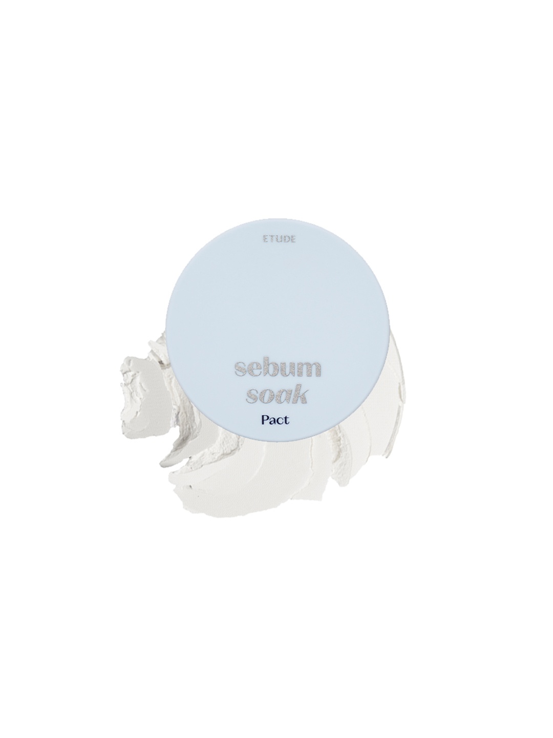 

ETUDE Translucent & Non-Drying Sebum Soak Pact - 9.5g, White